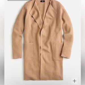 Juliette collarless sweater-blazer